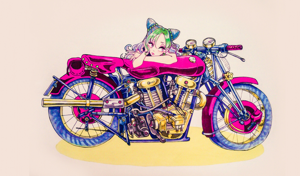 Anime Motor Klasik / Anime Your Bike House - Motor honda ...