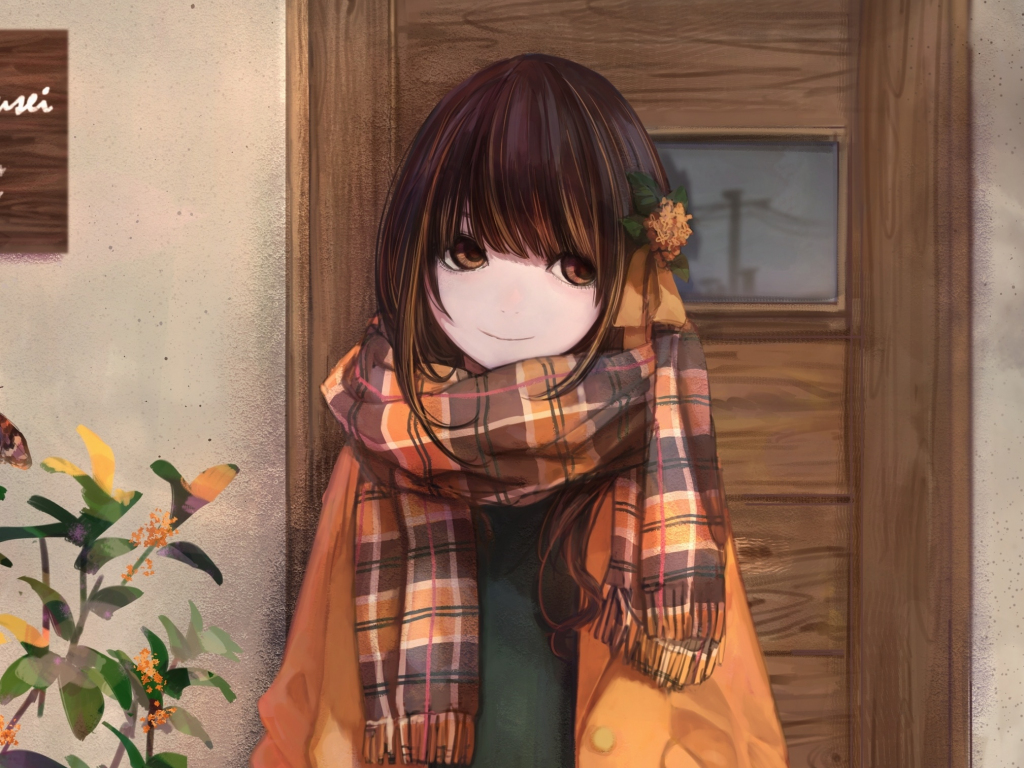 Steam WorkshopAnime girl in winter clothes