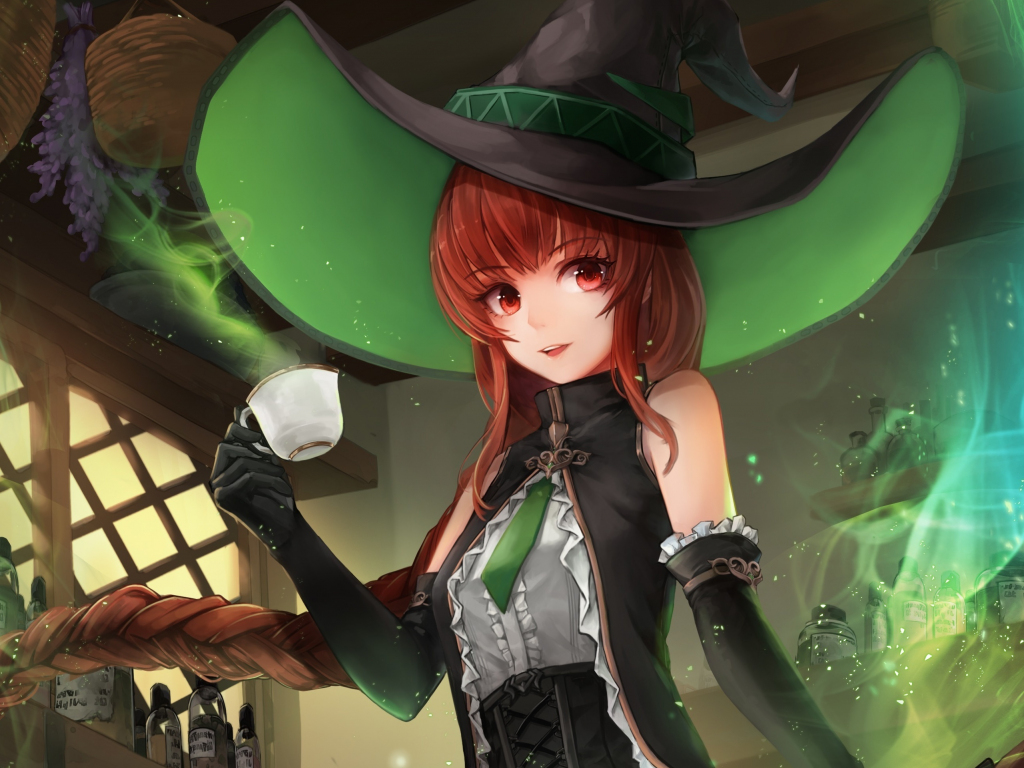 Lovely Witch - Cute Anime Girls Wallpapers and Images - Desktop Nexus Groups