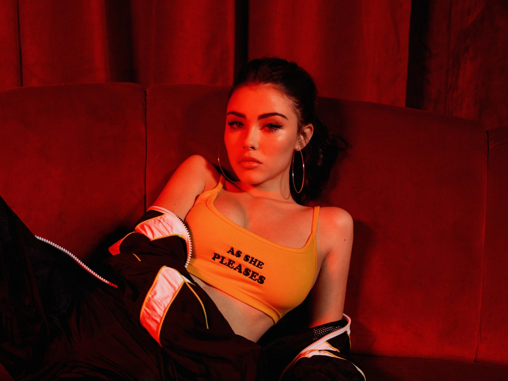 Wallpaper missguided x, beautiful and hot, madison beer desktop wallpaper,  hd image, picture, background, 1f96ab | wallpapersmug