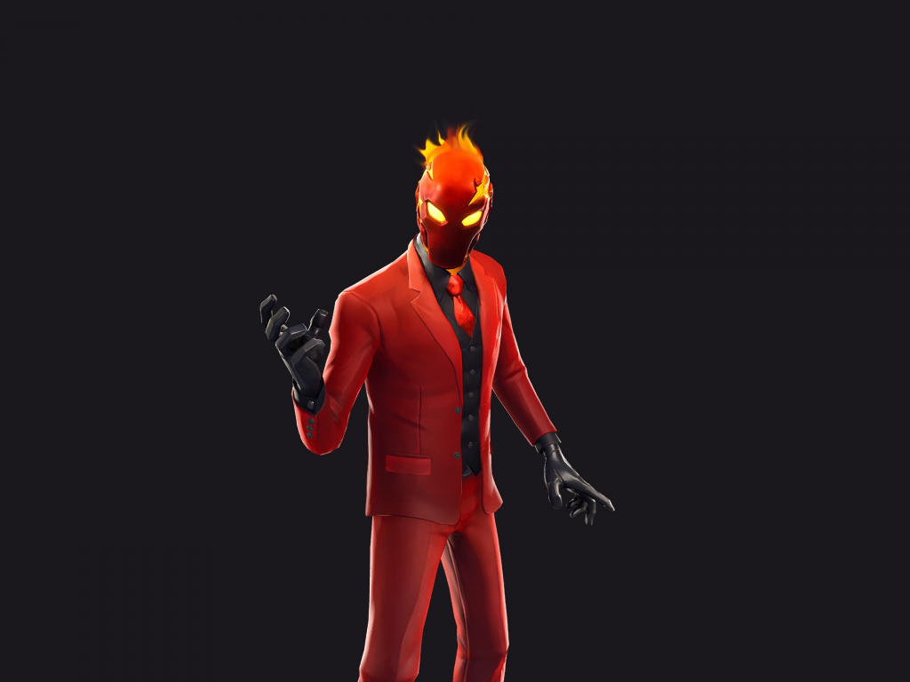 Game, 2019, red suit, inferno, fortnite wallpaper, hd image, picture ...