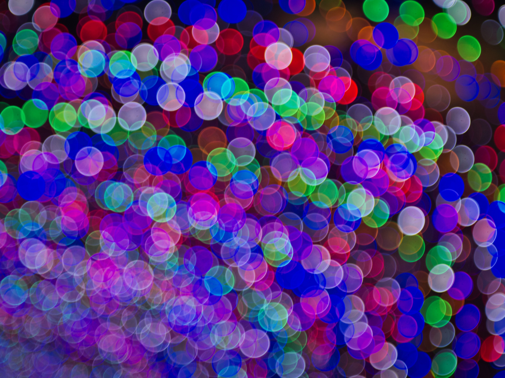 Colorful, lights, decoration, bokeh wallpaper, hd image, picture ...