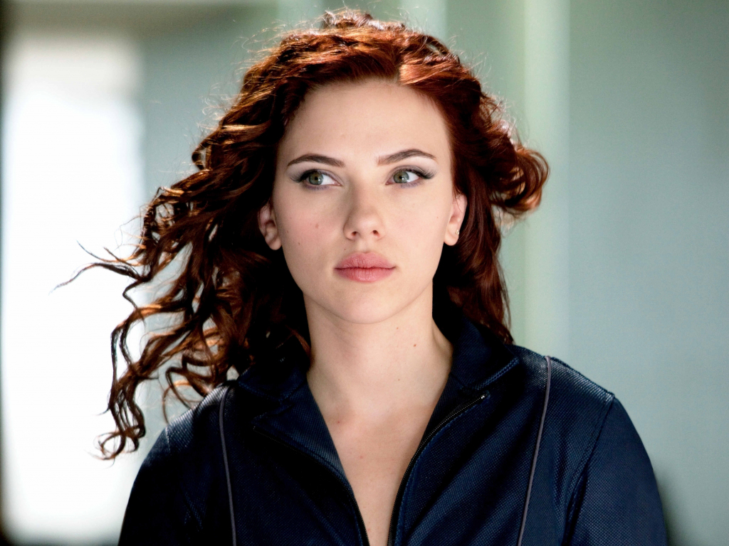 Black Widow, Scarlett Johansson, movie, actress, 1024x768 wallpaper