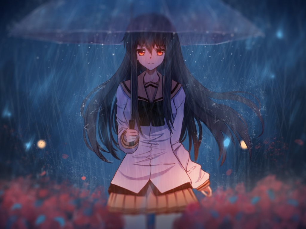 Anime Girl Walking In Rain Umbrella 5k, HD Anime, 4k Wallpapers, Images,  Backgrounds, Photos and Pictures