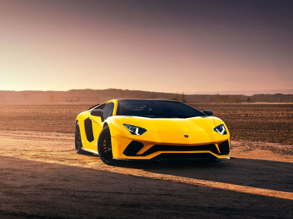 Yellow Lamborghini Aventador Wallpaper - HD Car Wallpapers #2983