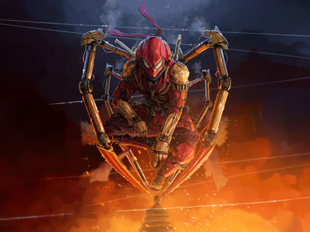 Wallpaper Iron Spider Concept Art Desktop Wallpaper Hd Image Picture