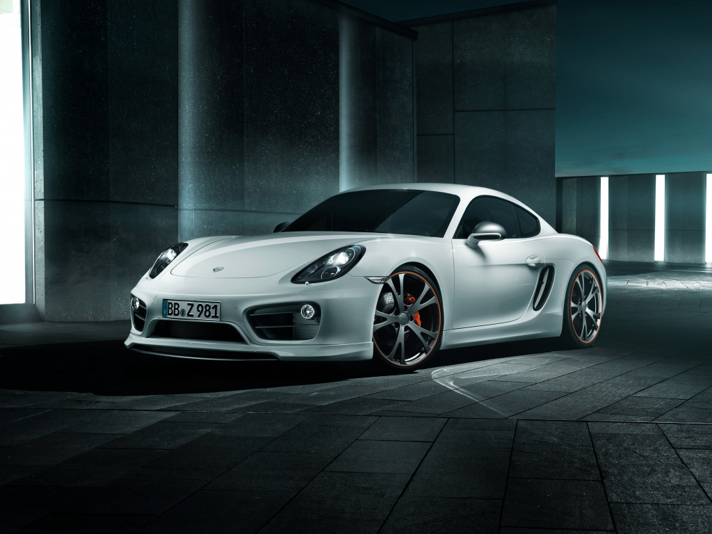 Desktop Wallpaper Porsche Cayman White Sports Car Hd Image Picture Background 4e9c0a