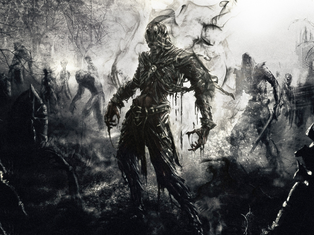 Wallpaper creepy, zombie, dark, art desktop wallpaper, hd image, picture,  background, 5429f7 | wallpapersmug