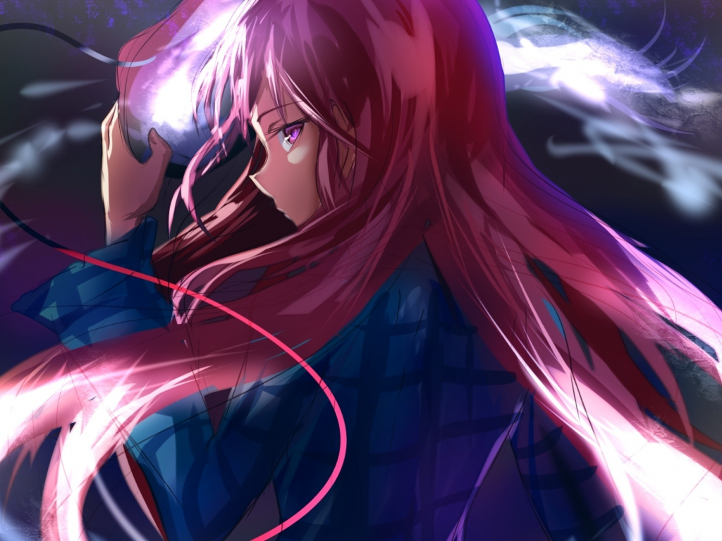 Anime Girl Wallpaper Red Hair gambar ke 15