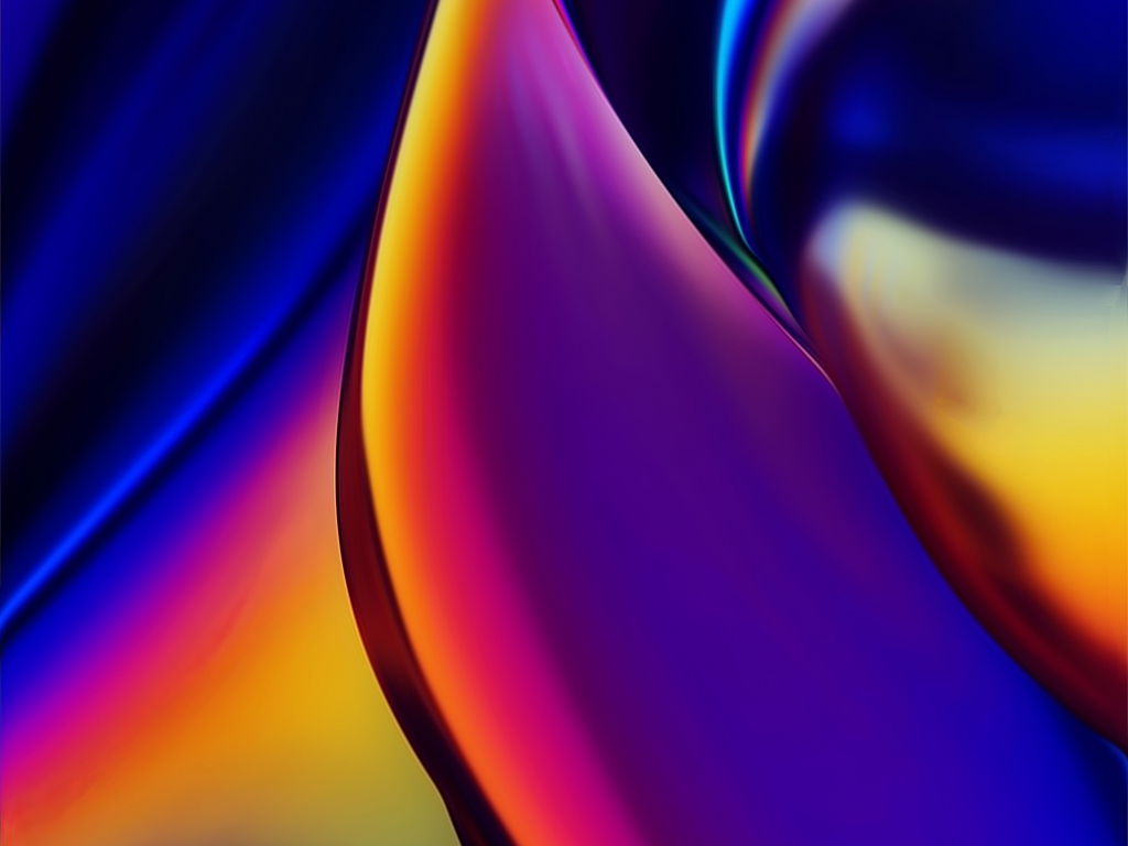 Wallpaper glow, curves, abstraction, colorful desktop wallpaper, hd ...