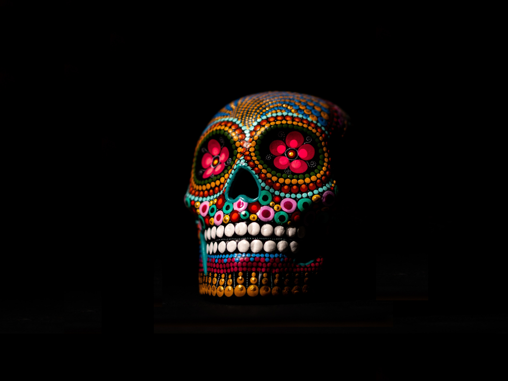 Premium Photo  Colorful skulls wallpapers that are high definition