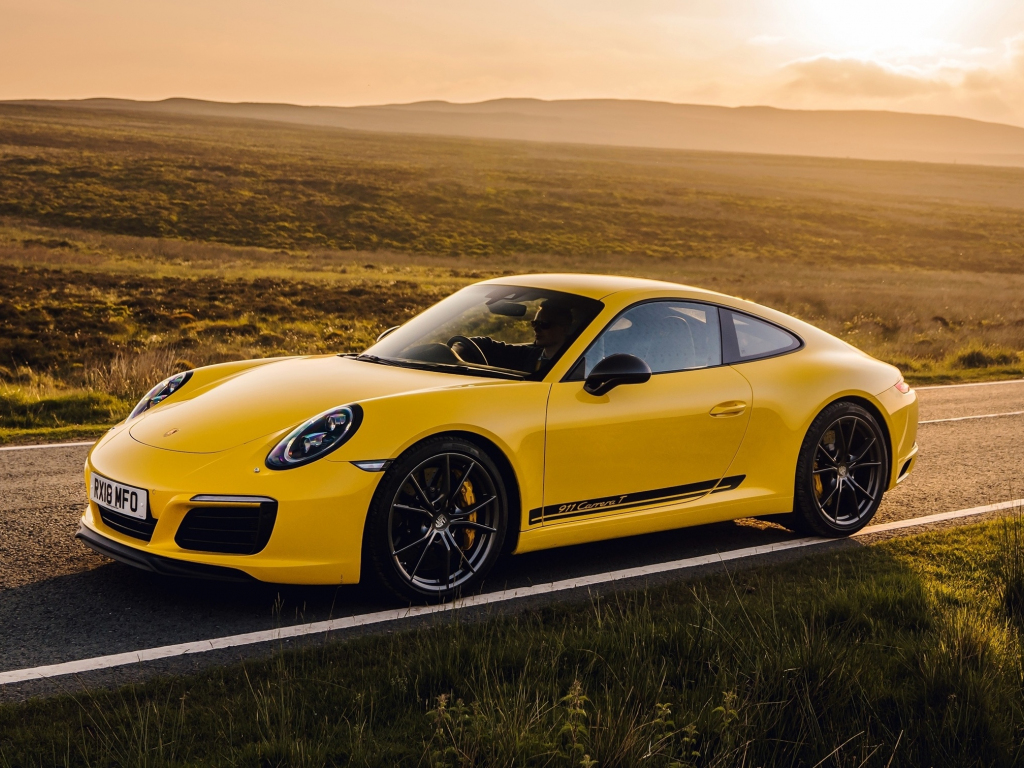 Porsche 911 Carrera Yellow