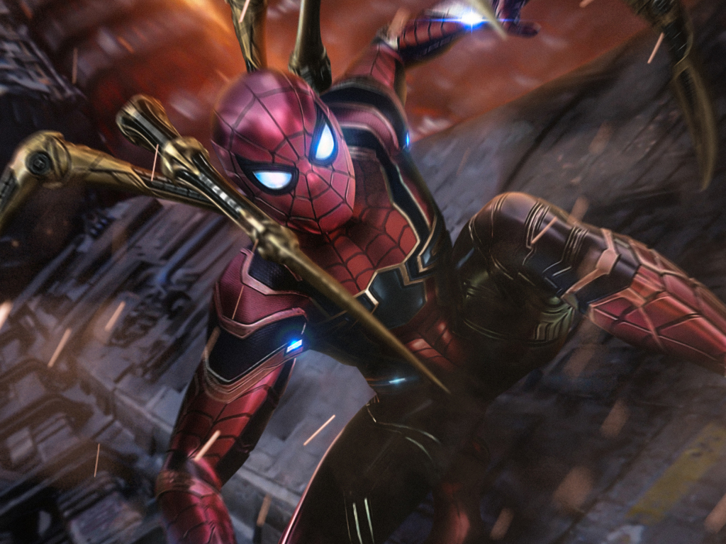 Peter Parker Iron Spider Wallpaper 4k HD ID:8537