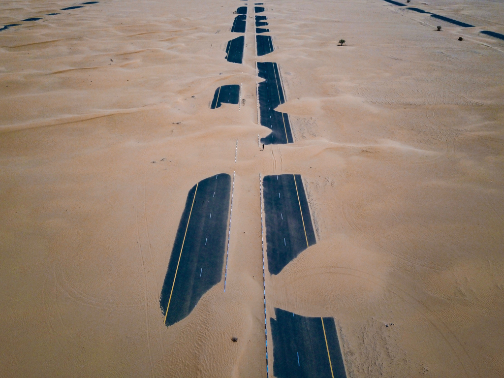 Hình nền cát, Sa mạc, phong cảnh, Xa lộ