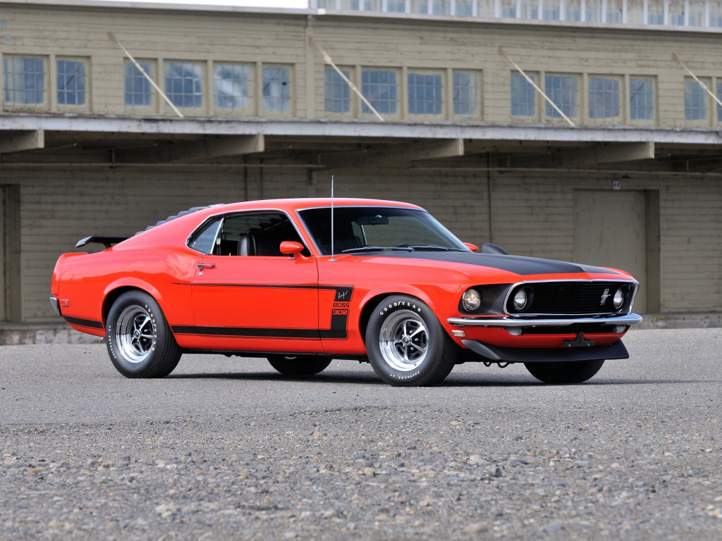 Download 1024x768 Wallpaper Red Muscle Car Classic 1969 Ford Mustang Boss 302 1024x768 Standard 4 3 Fullscreen 1024x768 Hd Image Background 9816