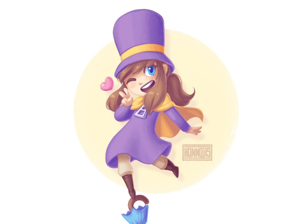 Hat Kid, a hat in time HD wallpaper