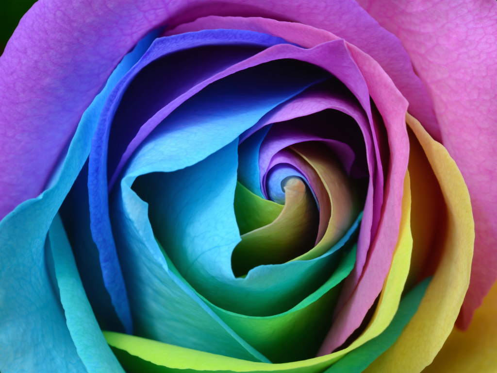 Wallpaper colorful rose, flower, close up desktop wallpaper, hd image ...