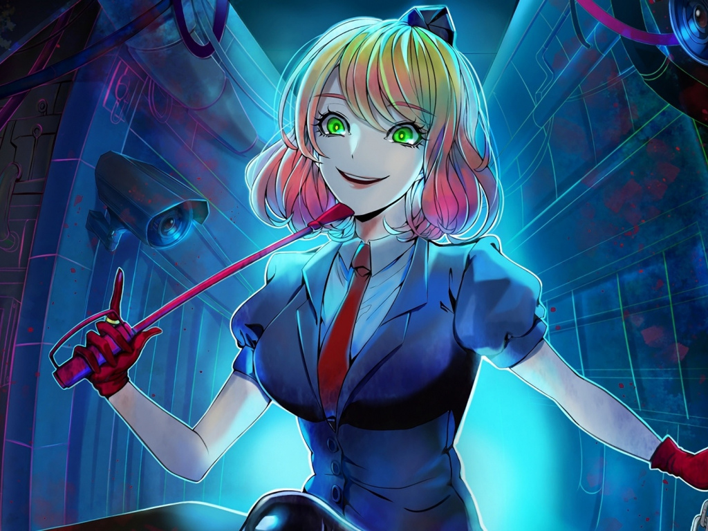 Desktop wallpaper angel of death, catherine ward, anime girl, hd image