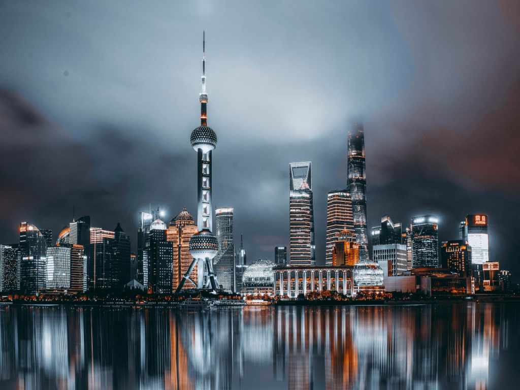 Hình nền Thượng Hải Cảnh thành phố đêm