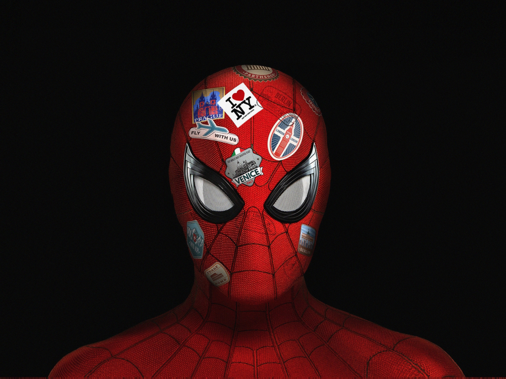 Download Spider Man Far From Home Mask Wallpaper  Wallpaperscom