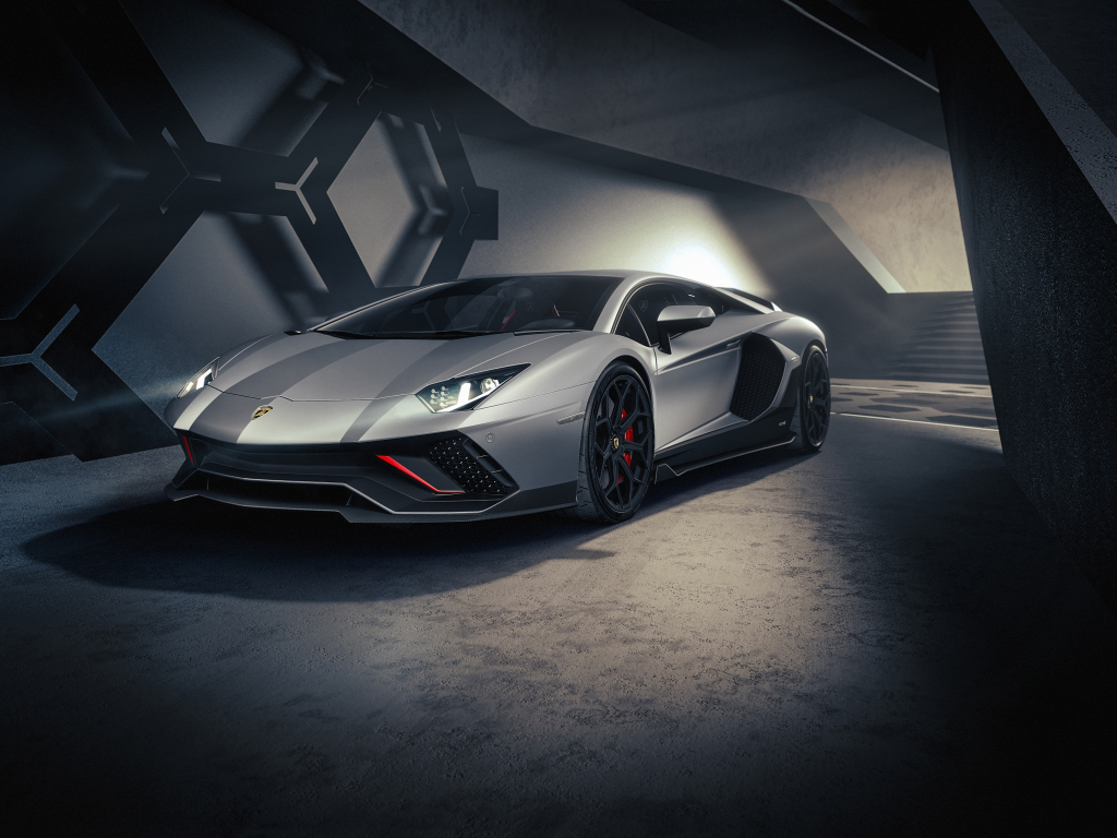 Wallpaper gray car, 2022 lamborghini aventador lp 780 4 ultimaee ...