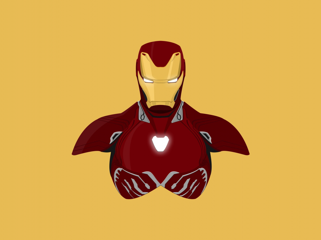 Wallpaper iron man, superhero, minimal, iron suit desktop wallpaper, hd  image, picture, background, ad1eeb | wallpapersmug