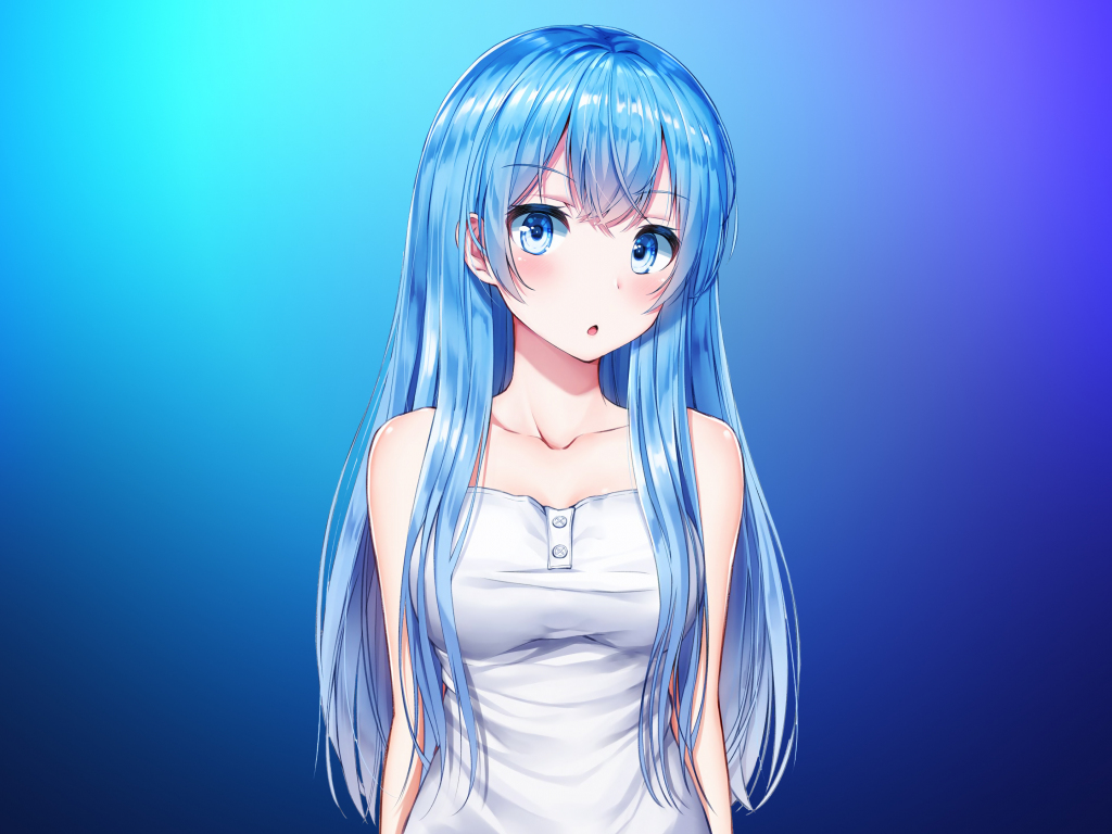 3. Wengie's Blue Hair in Popular Anime - wide 8