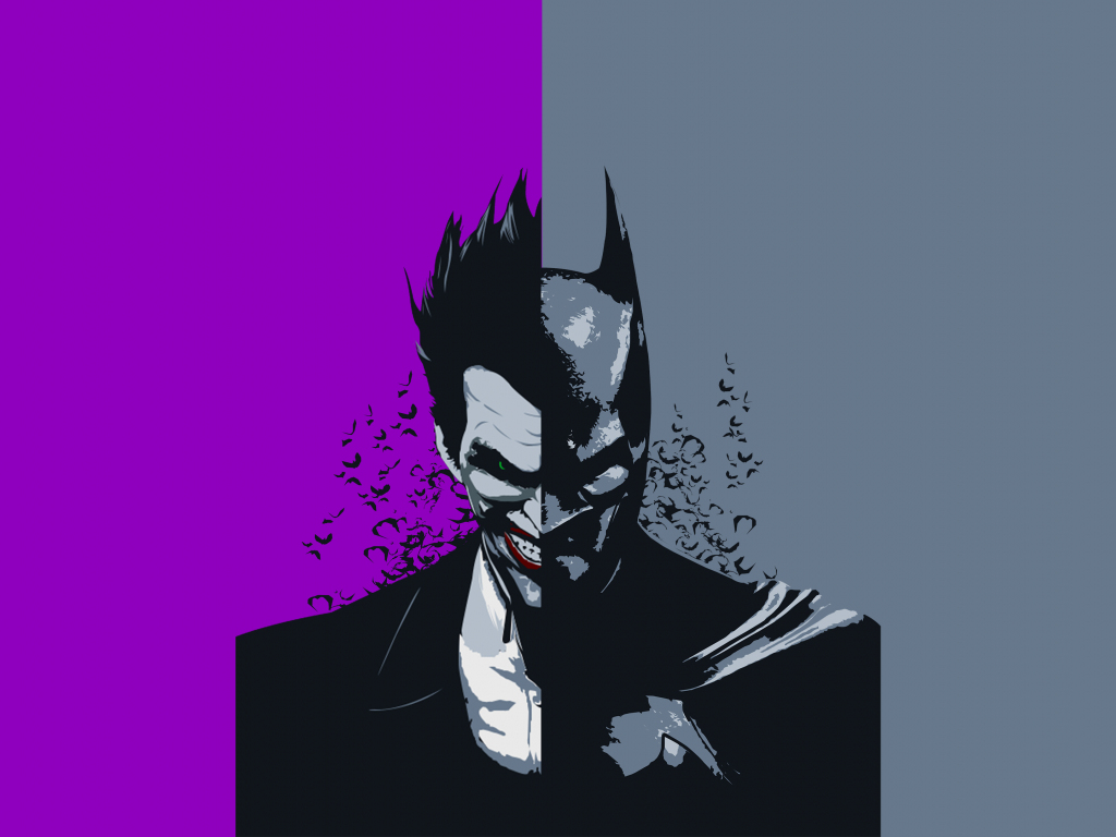 Batman And Joker Ultra HD Desktop Background Wallpaper for 4K UHD TV :  Tablet : Smartphone