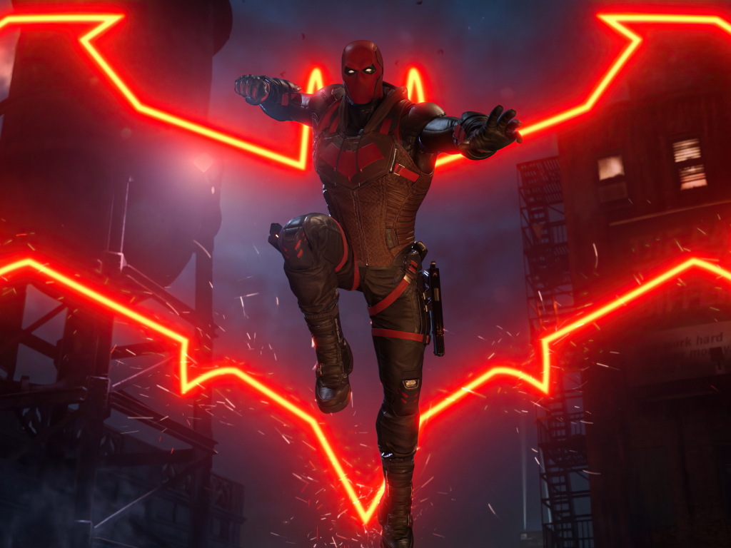 Red Hood DC được trang bị vũ khí cho phản anh hùng 4K tải xuống hình nền