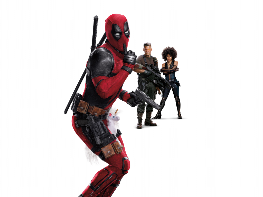 Deadpool Model Ornaments War Police Recumbent Hand Office Boy Lifting Card  Looking Back Pose Anime Surrounding