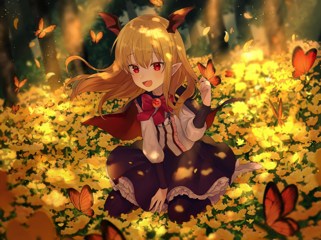 Desktop Wallpaper Red Eyes Outdoor Vampy Granblue Fantasy Hd Image Picture Background E7ed96