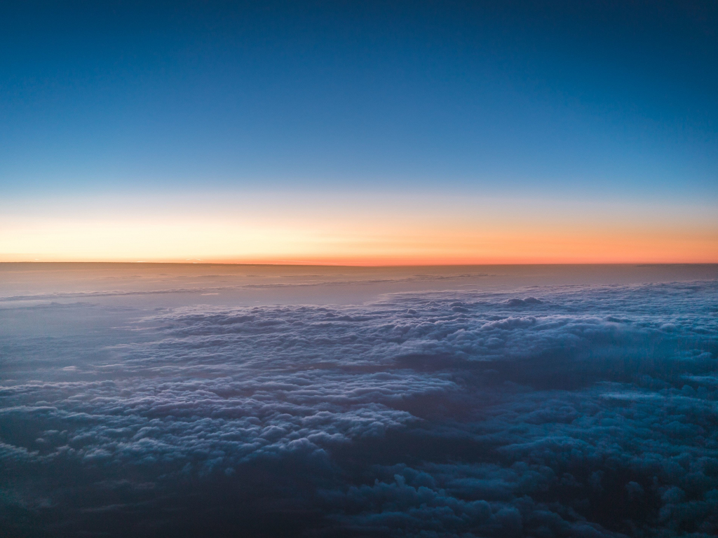 Desktop wallpaper above clouds, sky, sunset, hd image, picture ...