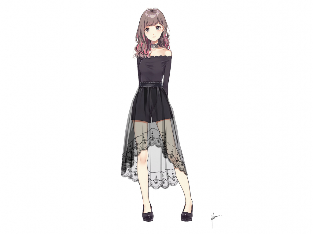anime girl dress