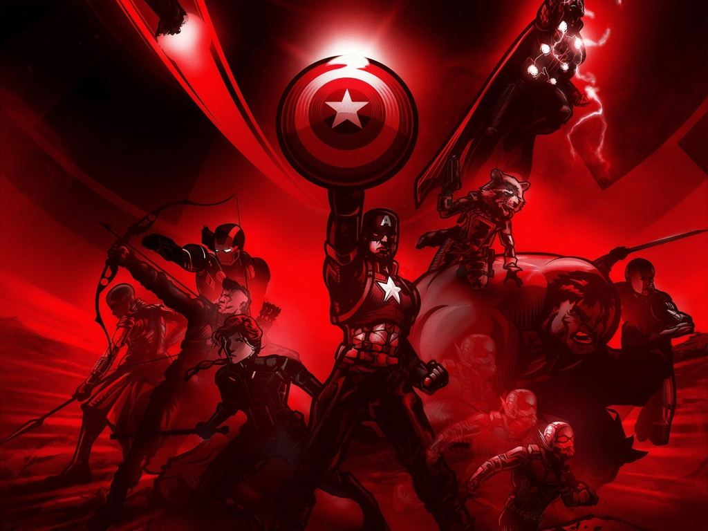 Wallpaper avengers: endgame, marvel superheroes, red desktop wallpaper, hd  image, picture, background, fe17e5 | wallpapersmug