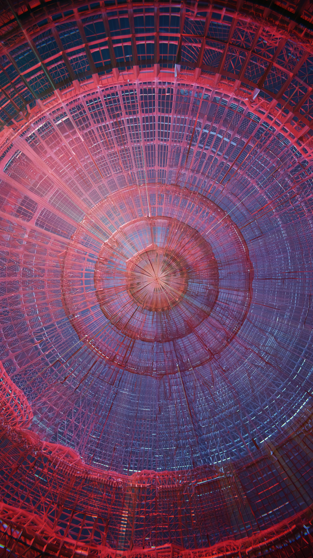 Download wallpaper 1080x1920 circular grid, geometry concept, art ...