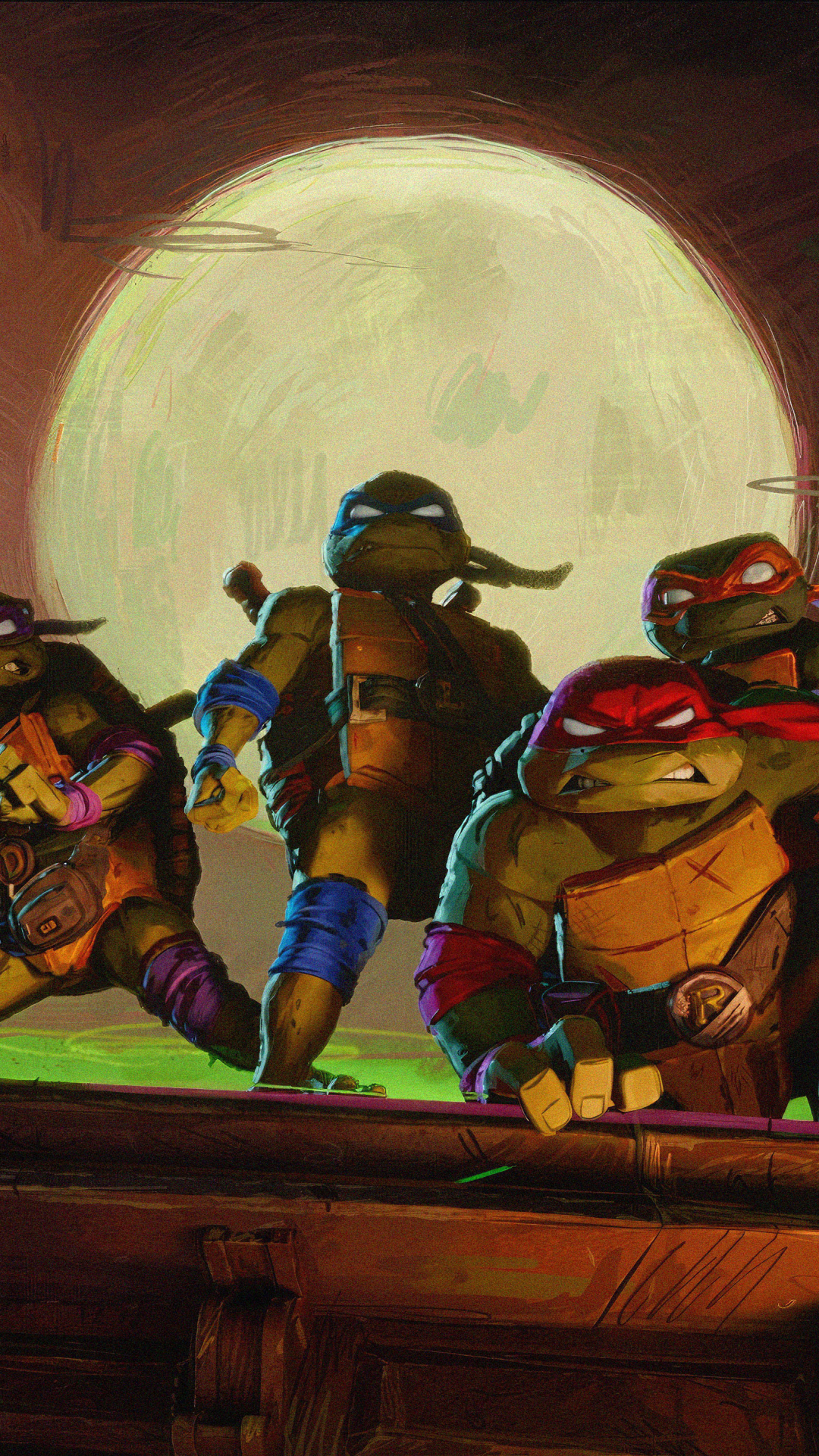 Teenage Mutant Ninja Turtles: Mutant Mayhem 4K Wallpaper iPhone HD