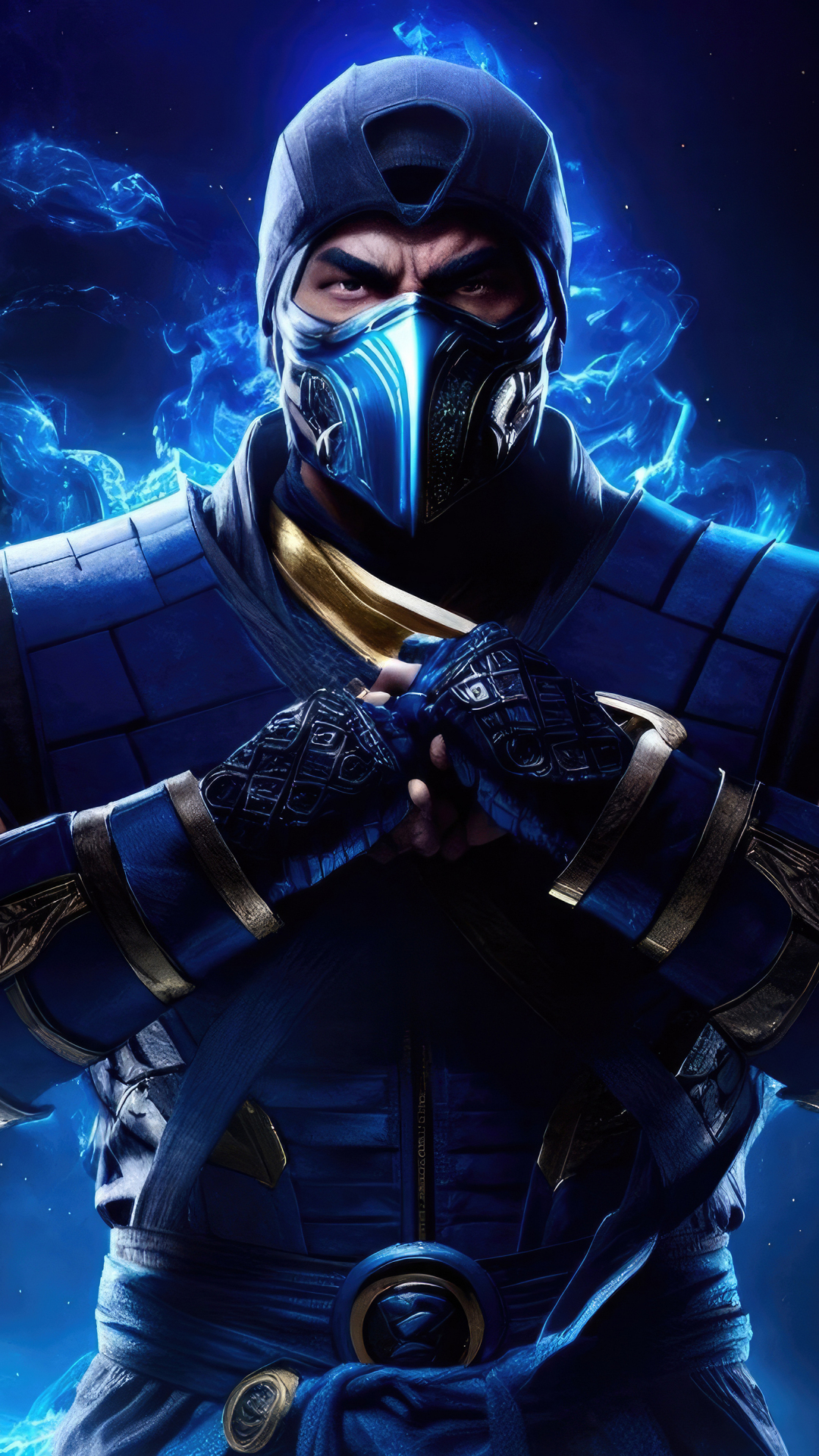 Download wallpaper 1080x1920 sub-zero, mortal kombat, game character ...