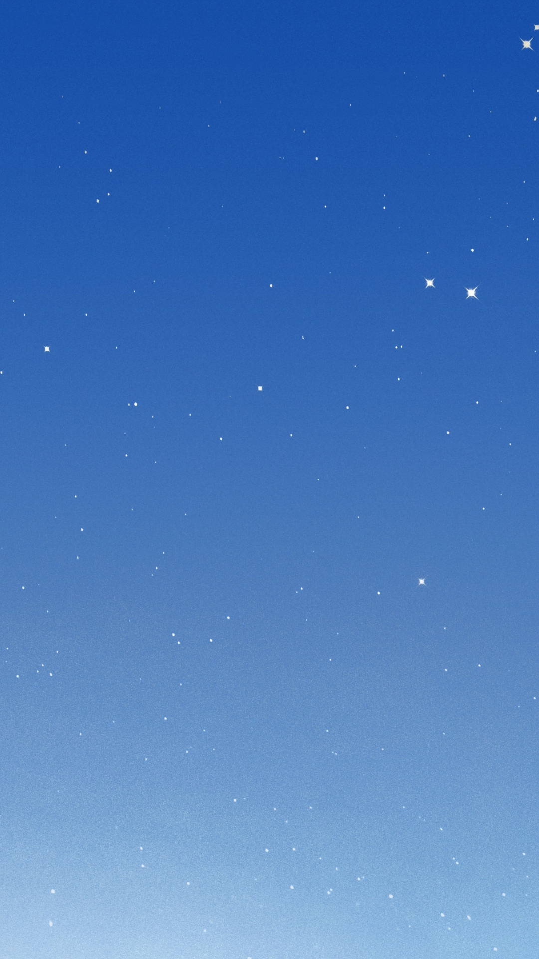 Download 1080x1920 wallpaper clear sky, sky, blue, stars, evening