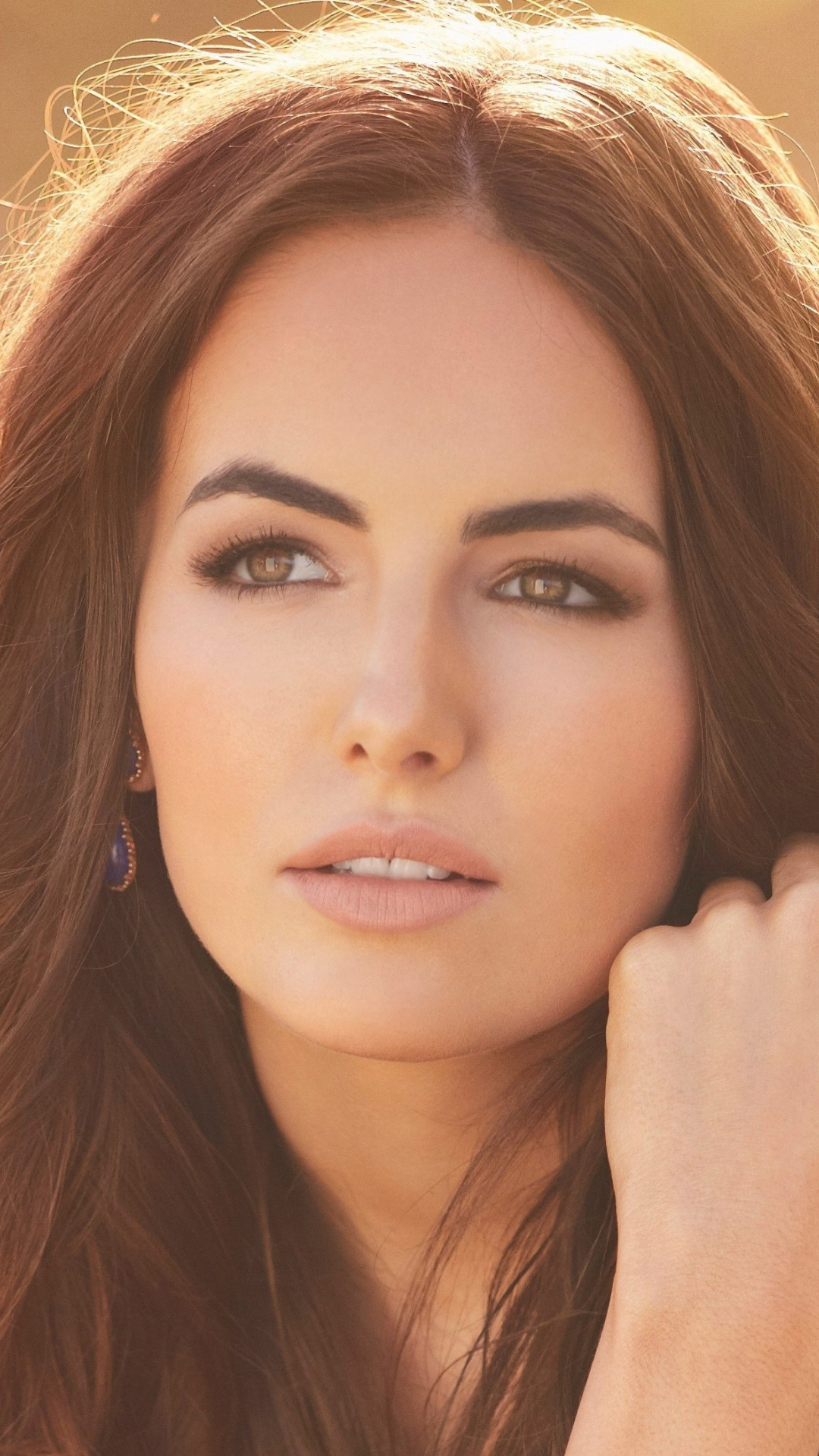 Download wallpaper 1080x1920 gorgeous, brunette, camilla belle, 1080p ...