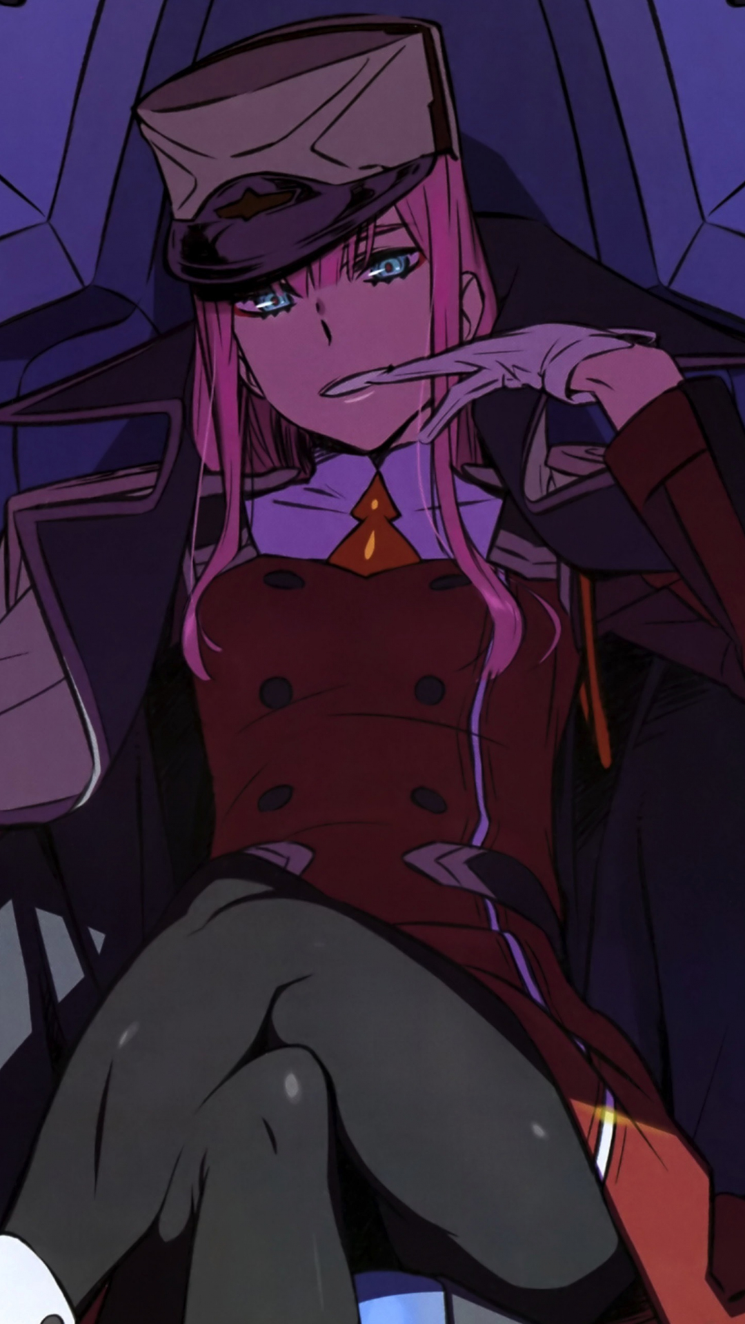 Download 1080x1920 wallpaper zero two, darling in the ...
