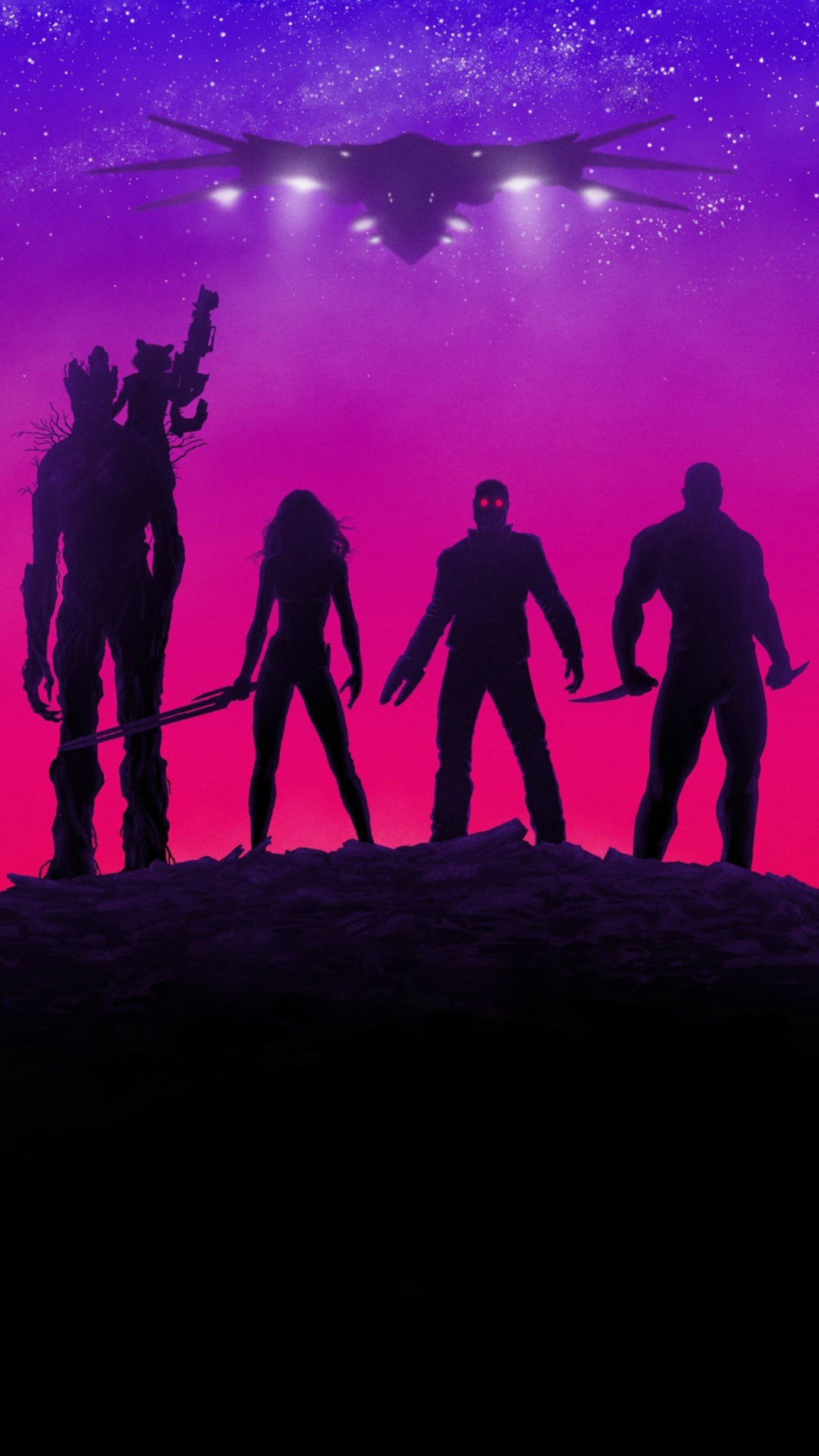 guardians of the galaxy movie wallpaper iphone