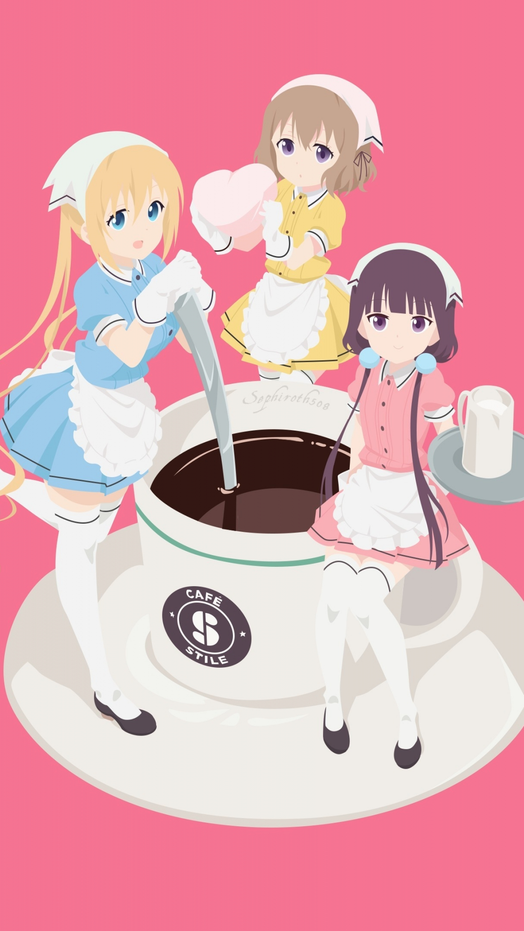 Download Kaho Hinata Mafuyu Hoshikawa Maika Sakuranomiya Blend S 