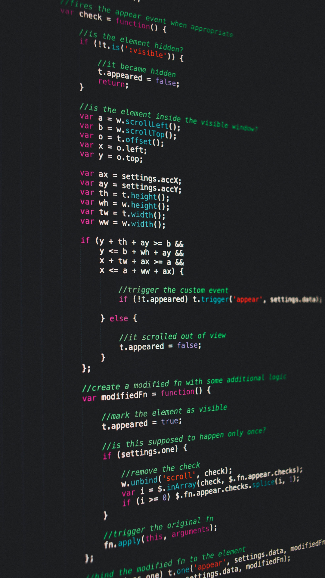 Computer screen, code, program, 1080x1920 wallpaper
