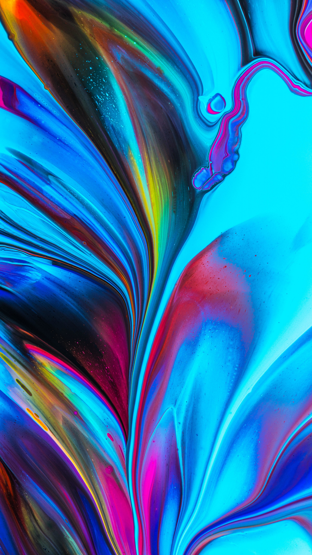 Download wallpaper 1080x1920 colorful texture, abstract art, 1080p ...