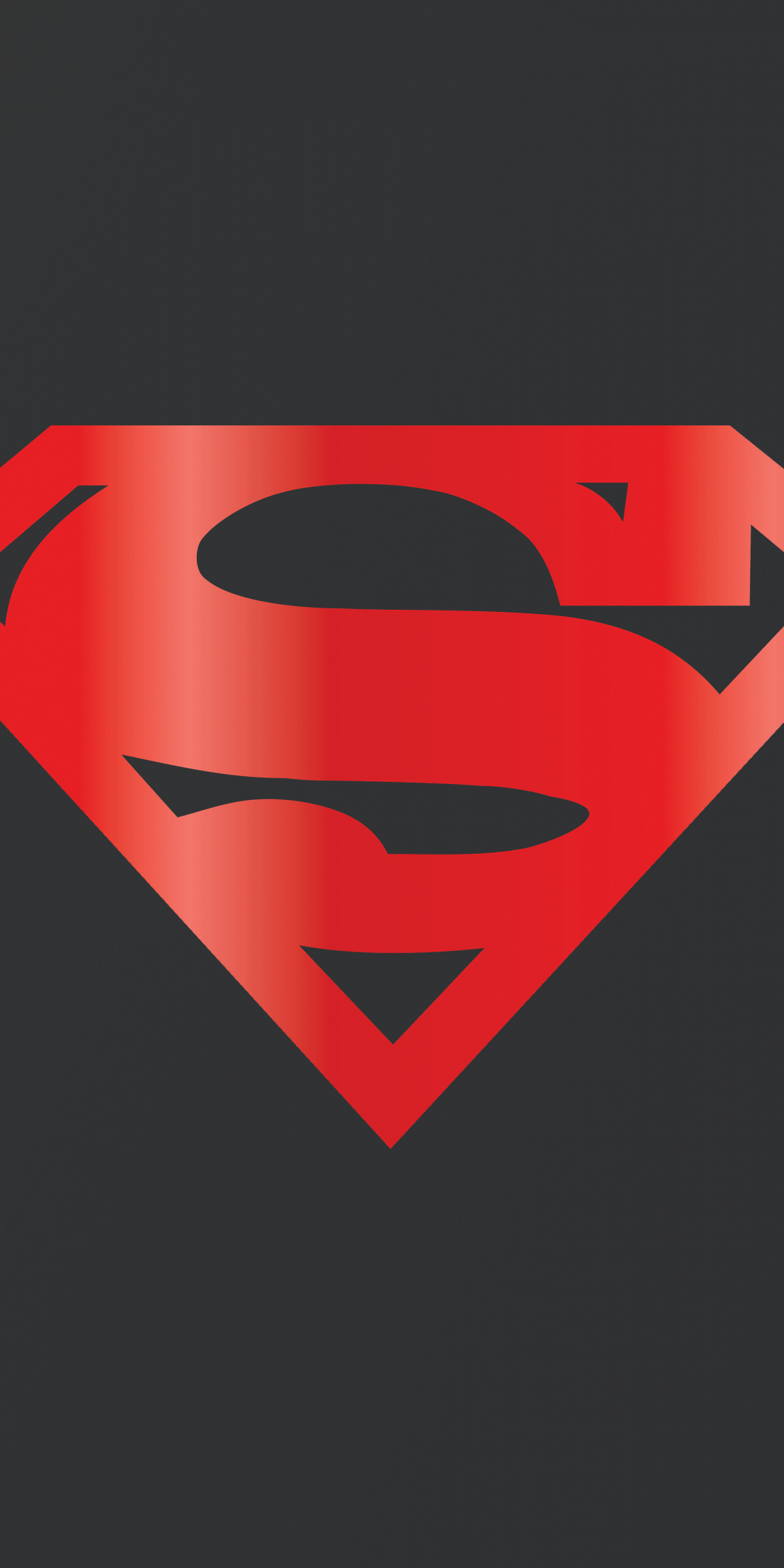 Superman, logo, minimal, dc superhero, 1080x2160 wallpaper