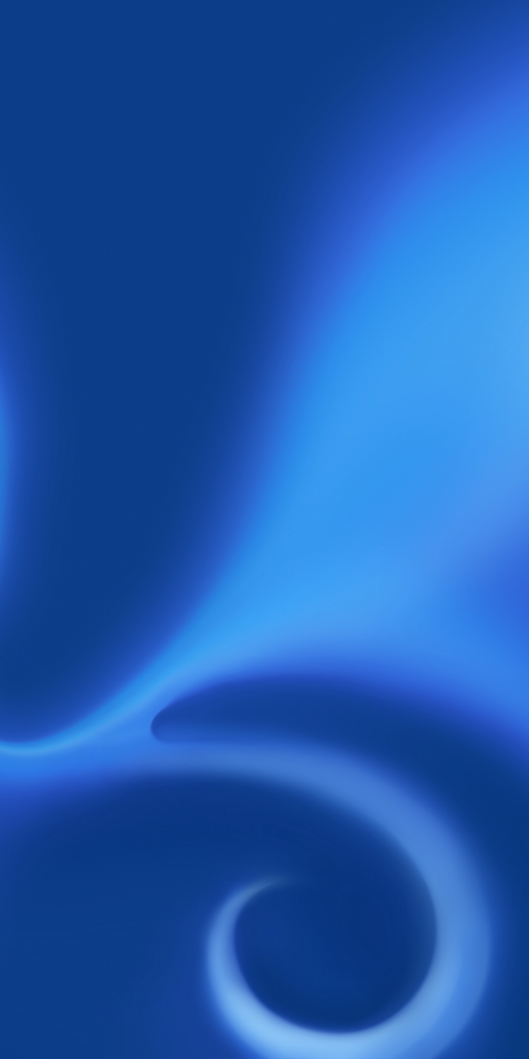 Blue, curves, surface, abstract, 1080x2160 wallpaper