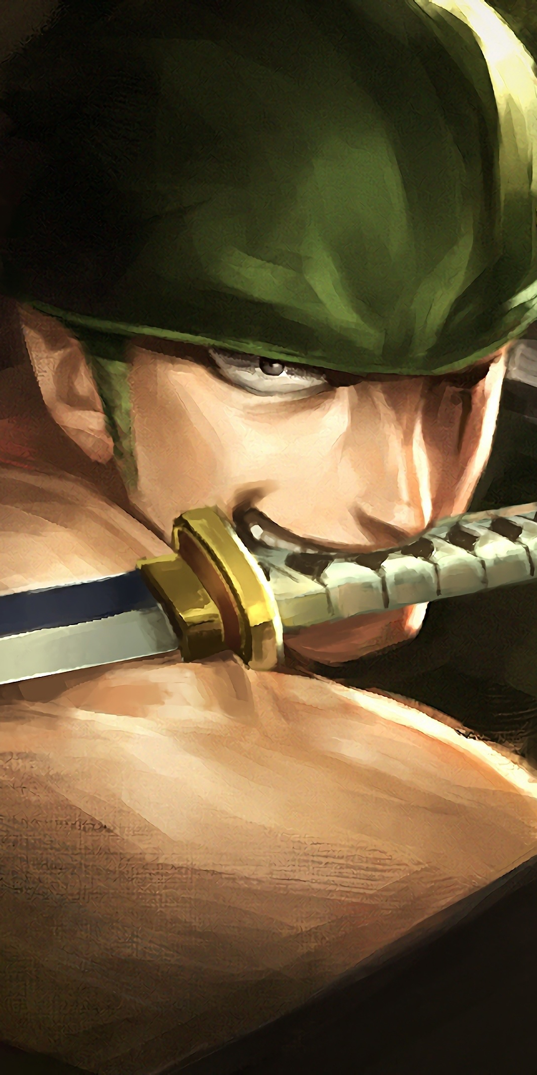 Artwork, warrior, Roronoa Zoro, One Piece, 1080x2160 wallpaper