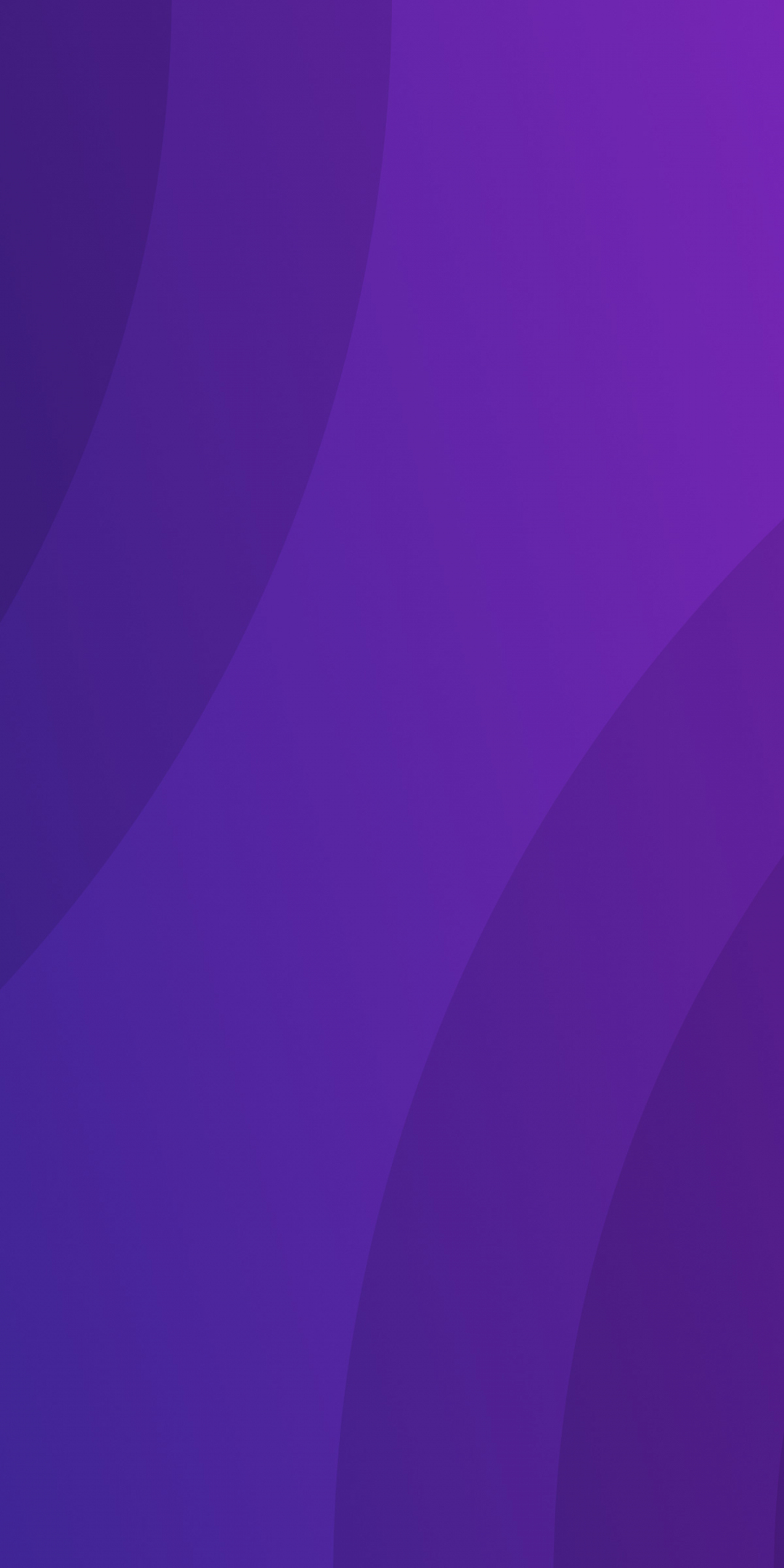 Purple ambient curves, gradient, abstract, 1080x2160 wallpaper