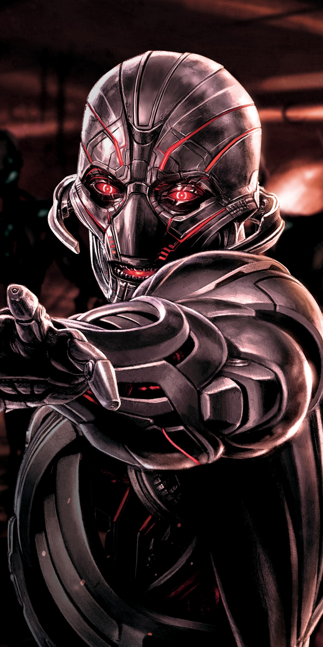 Ultron, Avengers: Age of Ultron, supervillain, robot, marvel comics, 1080x2160 wallpaper