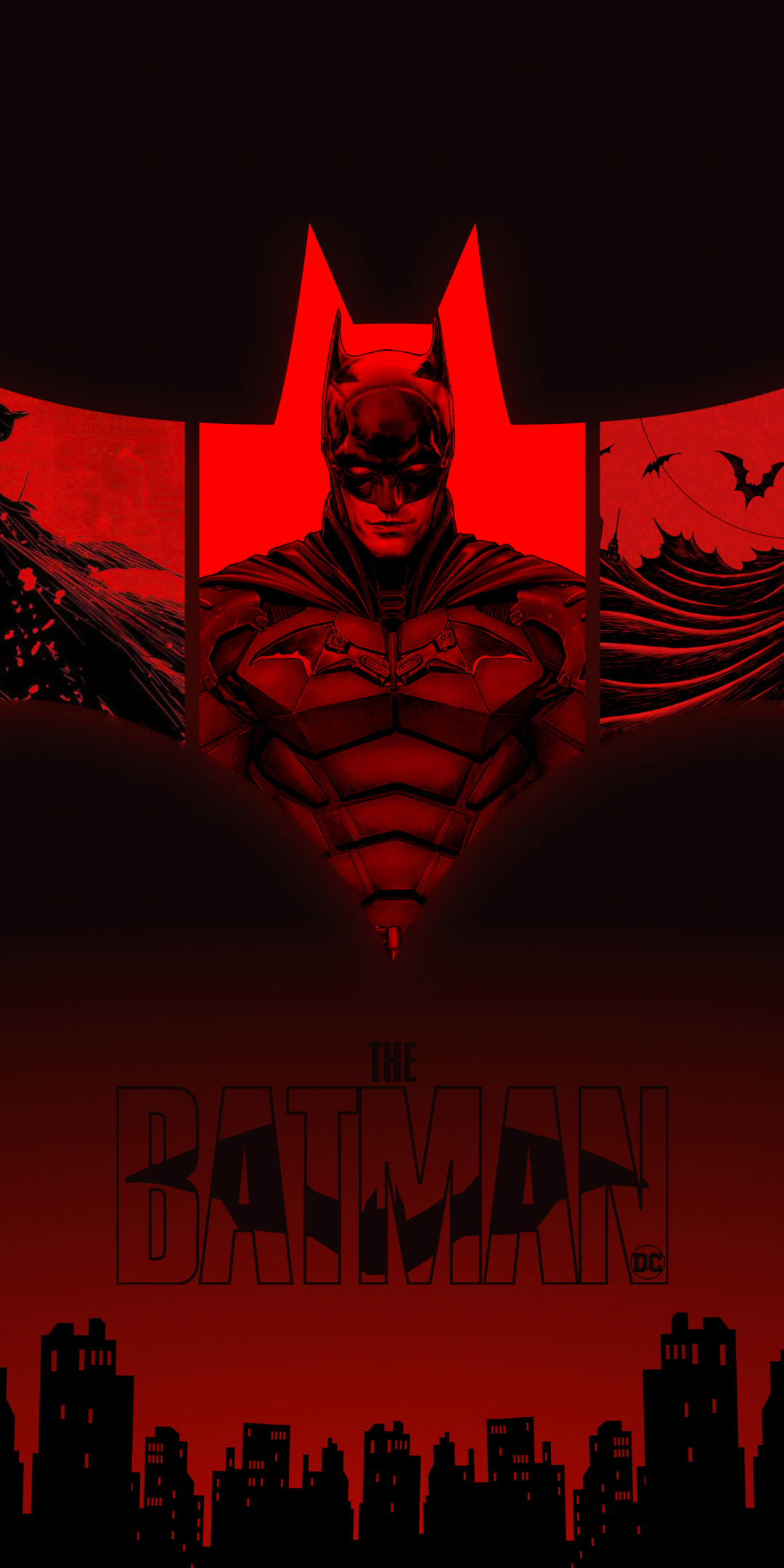 The Batman movie, 2022 movie, 8k poster, 1080x2160 wallpaper